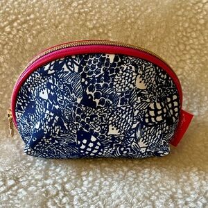 Lilly Pulitzer for Target Blue and White Cosmetic Bag